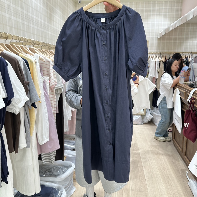 OURMOMENT東大門㊣代購女士新品真品職業人氣時尚25春夏連衣裙OURMOMENT連衣裙圖色3