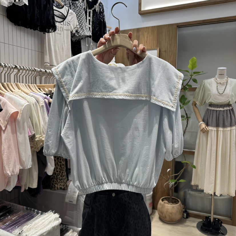 MARI CO韓國代購㊣女裝新品熱賣真品推薦職業人氣時尚休閑T恤MARI COT恤