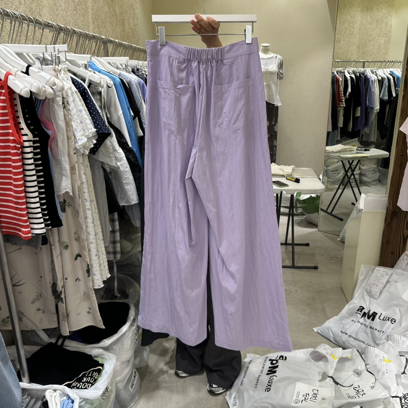 REFLAT東大門㊣代購女士新品推薦真品25春夏職業人氣休閑褲REFLAT休閑褲
