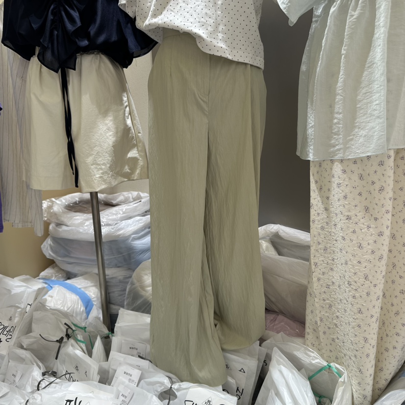 REFLAT東大門㊣代購女士新品推薦真品25春夏職業人氣休閑褲REFLAT休閑褲