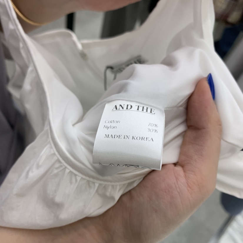 AND THE韓國直郵㊣女裝新品熱賣休閑推薦人氣連衣裙含腰繩AND THE連衣裙
