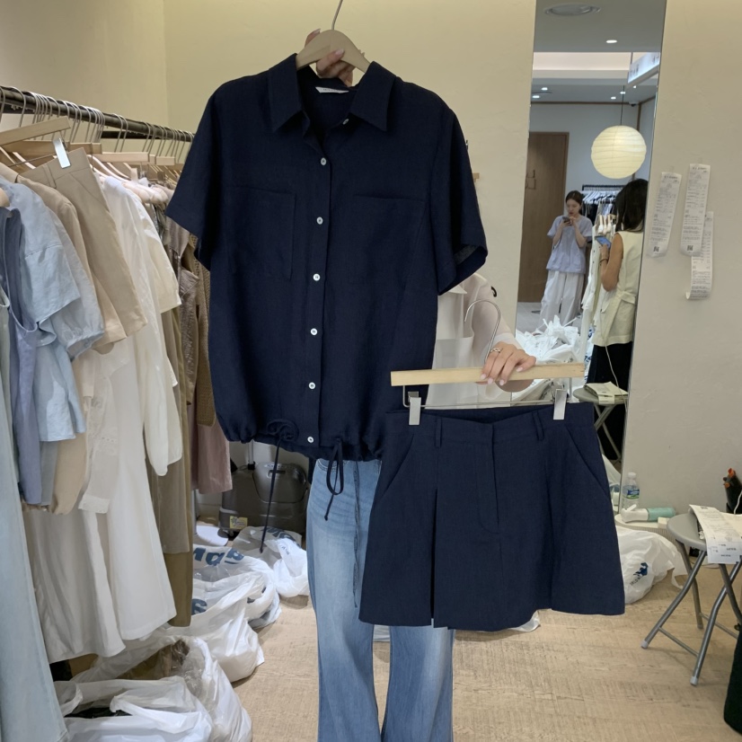 W AND J東大門㊣代購女士新品真品人氣25春夏時尚套裝套裝W AND J套裝