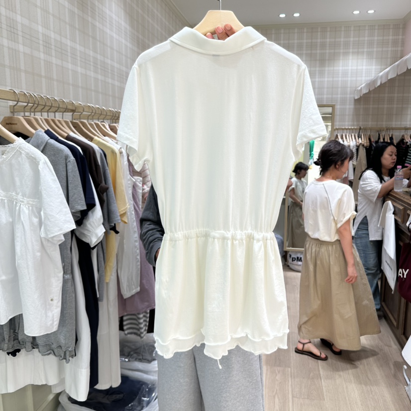 OURMOMENT韓國代購㊣女裝新品時尚推薦真品人氣職業休閑連衣裙OURMOMENT連衣裙