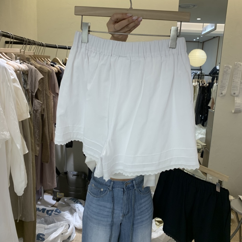 W AND J韓國直郵㊣女裝新款職業25春夏真品時尚人氣熱賣短褲W AND J短褲