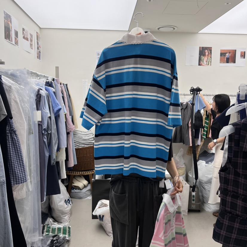SOLD OUT東大門㊣直郵女裝新品25春夏時尚職業真品熱賣T恤SOLD OUTT恤