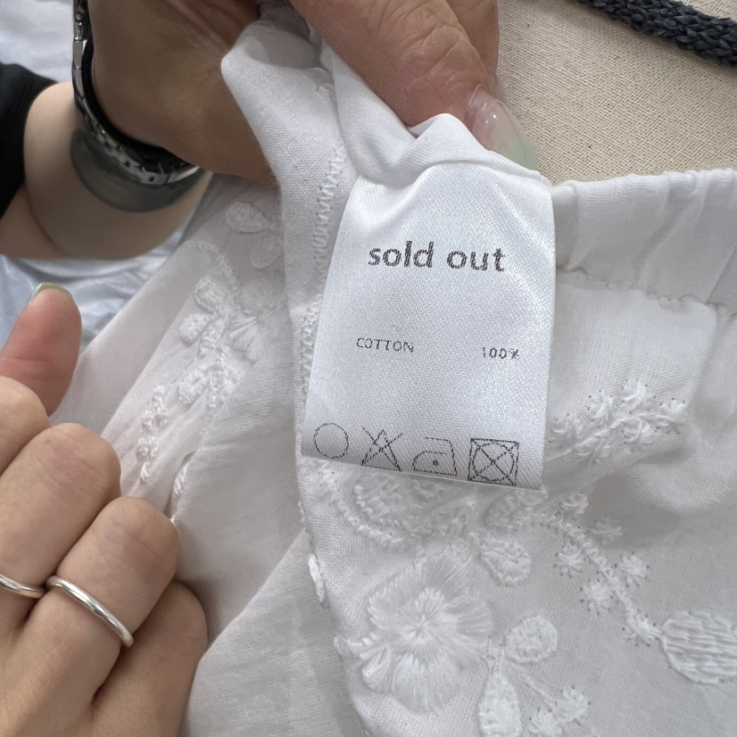 SOLD OUT東大門㊣實拍女士新款推薦時尚真品人氣25春夏休閑褲SOLD OUT休閑褲