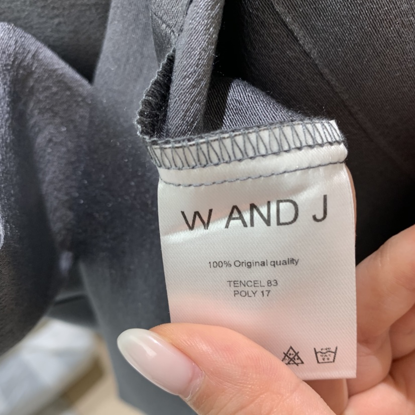 W AND J韓國代購㊣女士新款25春夏休閑職業真品人氣熱賣夾克W AND J夾克