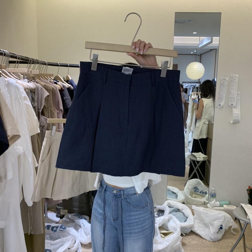 W AND J東大門㊣直郵女士新品熱賣25春夏休閑推薦人氣短褲W AND J短褲圖色2