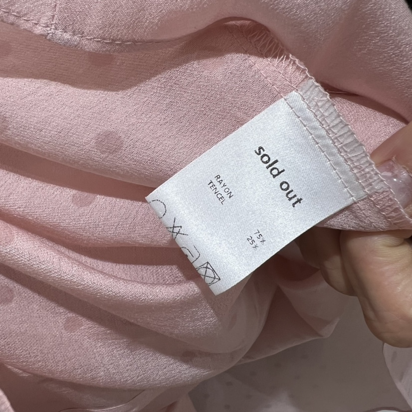 SOLD OUT韓國直郵㊣女士新品時尚人氣熱賣休閑職業襯衫蕾絲衫SOLD OUT襯衫/蕾絲衫