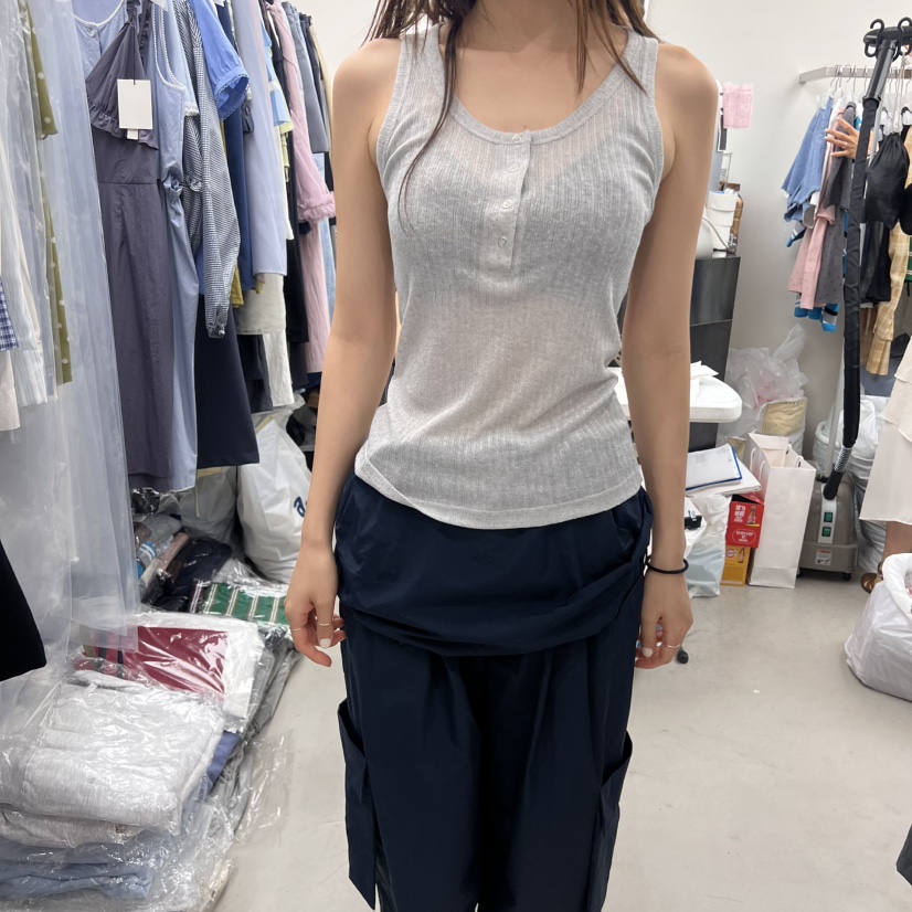 SOLD OUT韓國直郵㊣女士新款休閑真品推薦熱賣職業吊帶背心SOLD OUT吊帶/背心圖色6