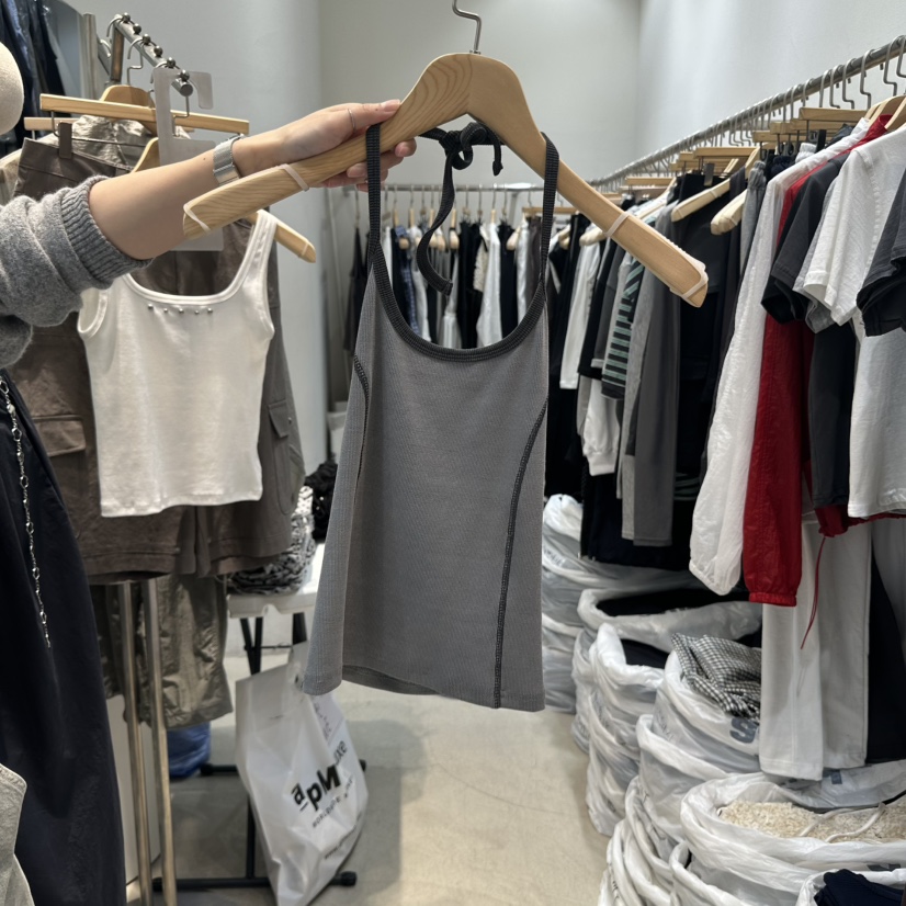 W.FATAL東大門㊣直郵女士新品休閑人氣25春夏推薦吊帶背心W.FATAL吊帶/背心圖色2