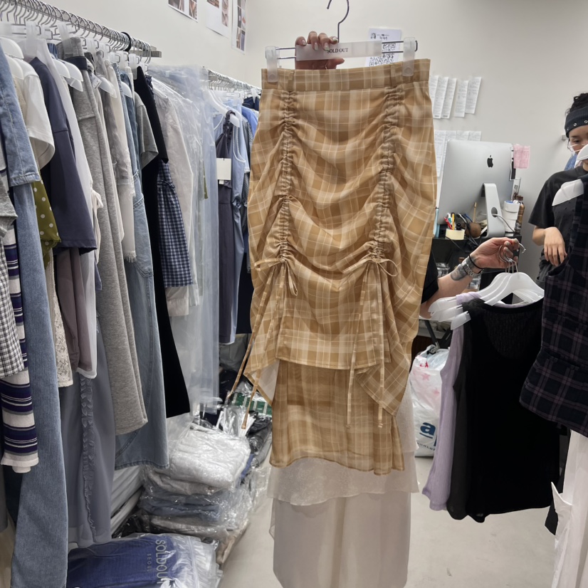 SOLD OUT東大門㊣直郵女裝新款休閑推薦時尚真品半身裙中短裙SOLD OUT半身裙/中短裙圖色2