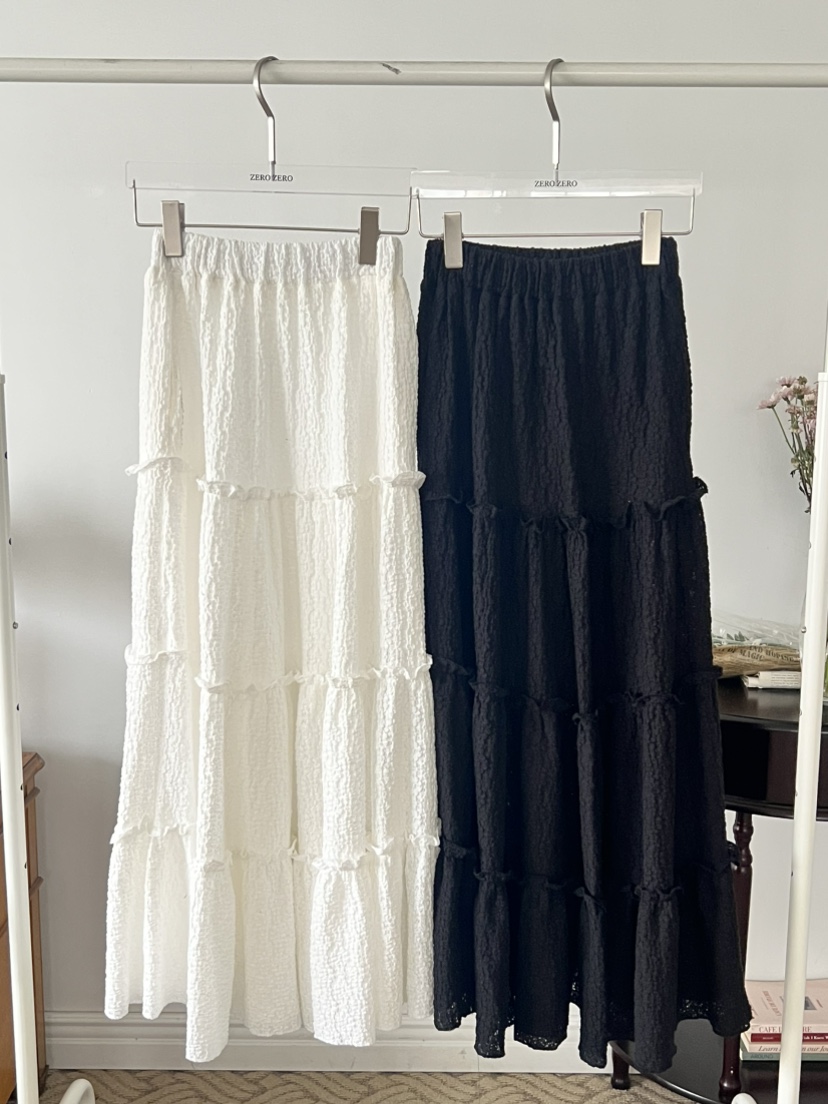 ZEROZERO韓國直郵㊣女裝新品真品25春夏推薦休閑長裙不含腰帶ZEROZERO長裙