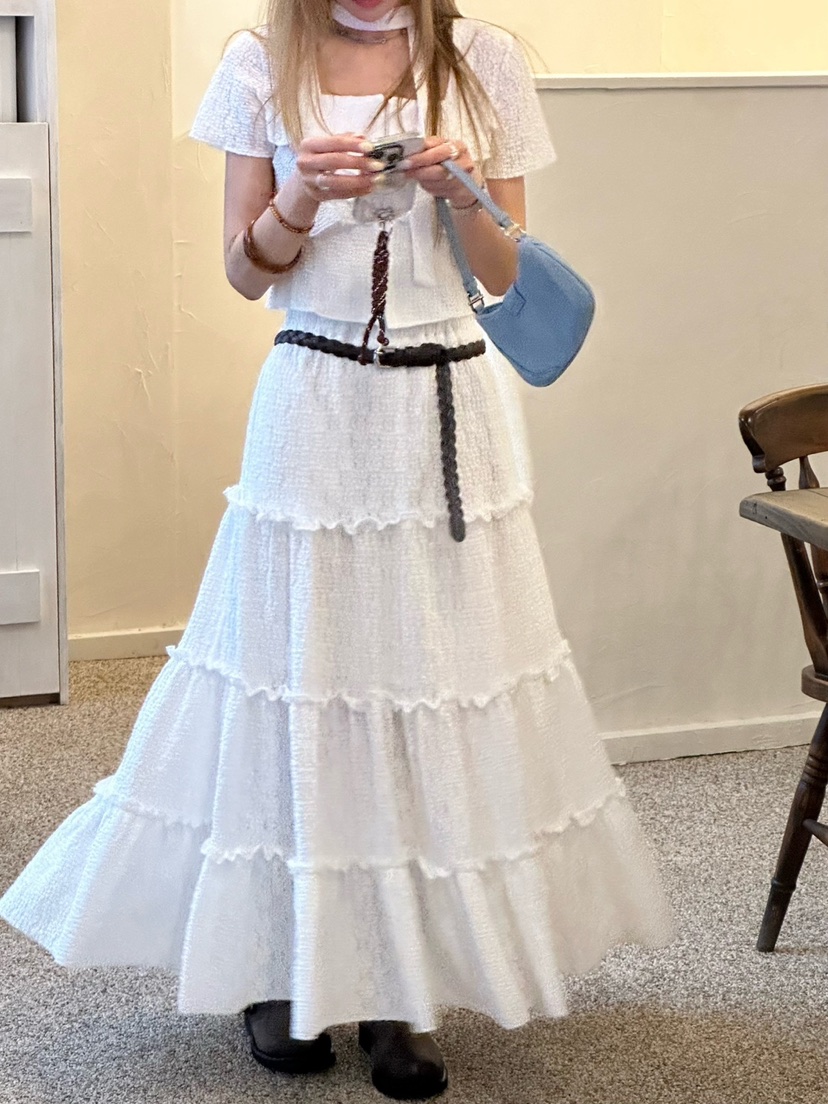 ZEROZERO韓國直郵㊣女裝新品真品25春夏推薦休閑長裙不含腰帶ZEROZERO長裙