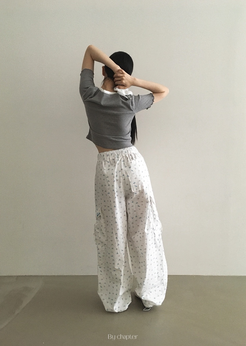 BY CHAPTER東大門㊣代購女裝新品時尚25春夏熱賣推薦休閑褲Chapter休閑褲