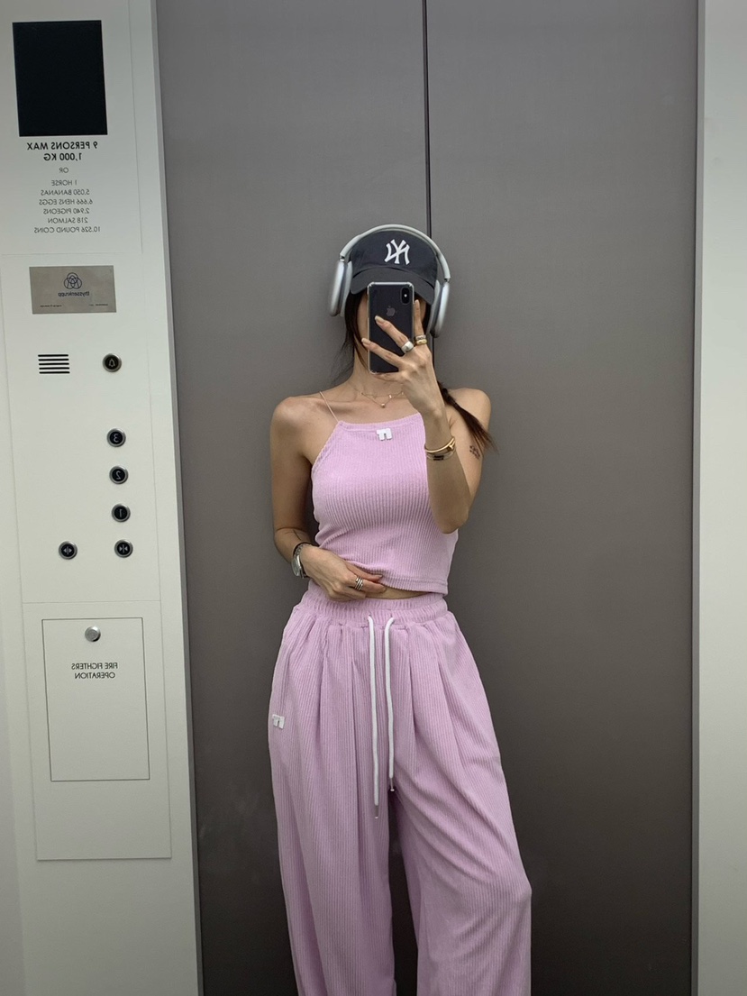 REVE CITE-L東大門㊣直郵女裝新品人氣時尚職業25春夏休閑褲REVE CITE休閑褲