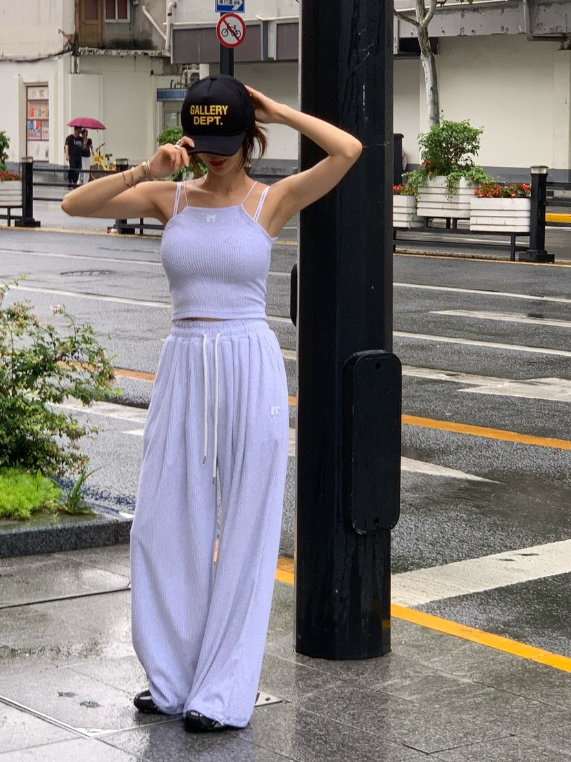 REVE CITE-L東大門㊣直郵女裝新品人氣時尚職業25春夏休閑褲REVE CITE休閑褲