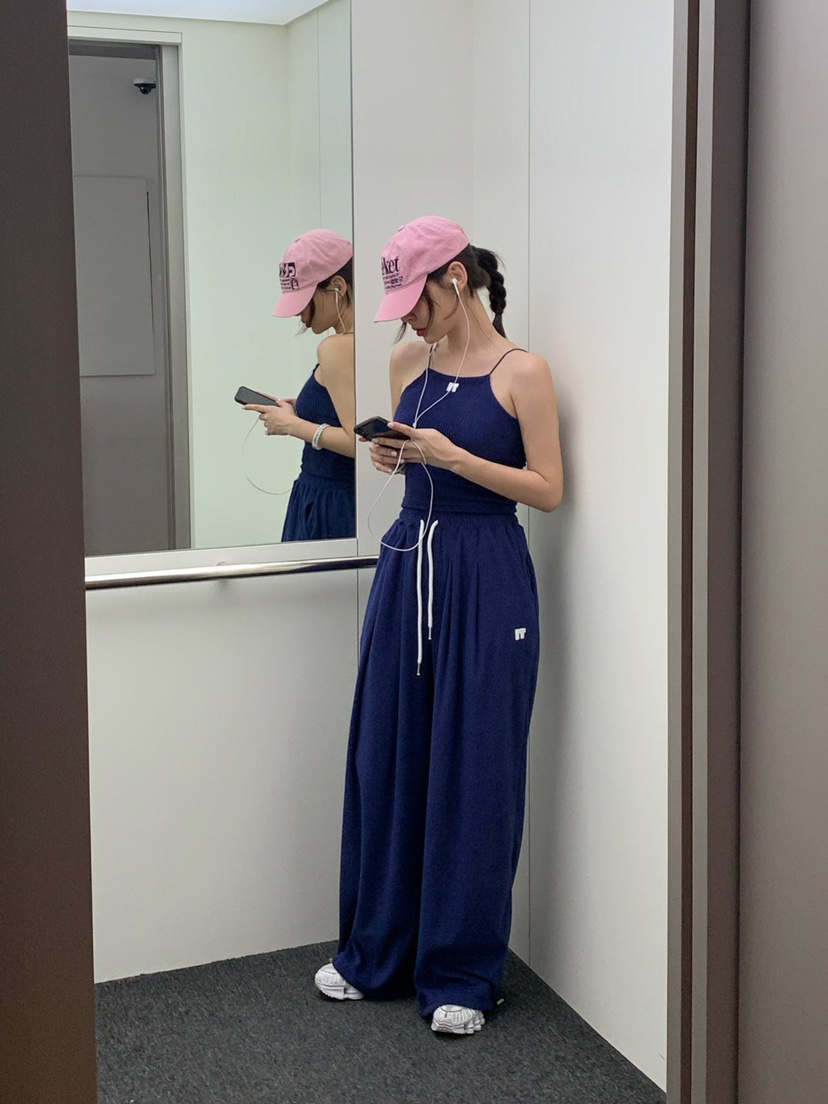 REVE CITE-L東大門㊣直郵女裝新品人氣時尚職業25春夏休閑褲REVE CITE休閑褲