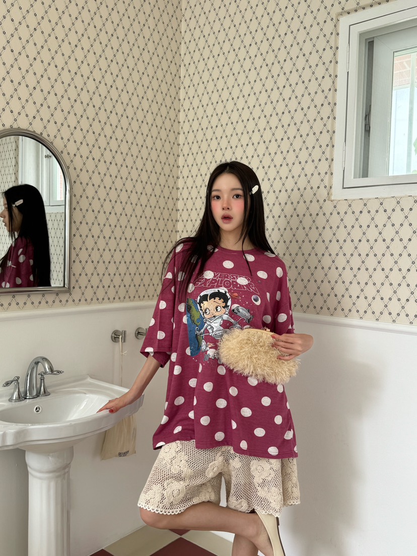 MAISONDEGLORY東大門㊣代購女士新品人氣熱賣推薦休閑25春夏T恤MAISON DE GLORYT恤