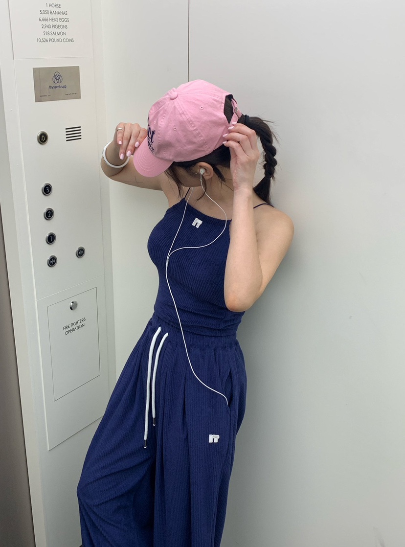 REVE CITE-L韓國直郵㊣女士新款真品熱賣人氣休閑吊帶背心REVE CITE吊帶/背心