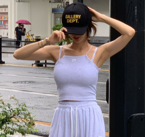 REVE CITE-L韓國直郵㊣女士新款真品熱賣人氣休閑吊帶背心REVE CITE吊帶/背心圖色3