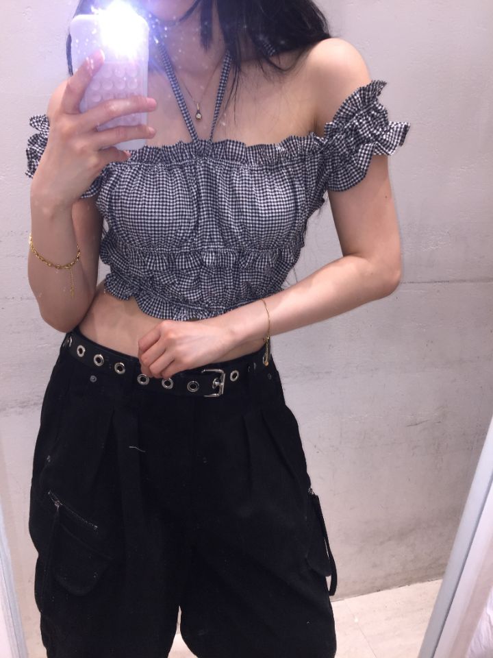 mars韓國直郵㊣女士新款職業25春夏真品推薦時尚襯衫蕾絲衫mars襯衫/蕾絲衫