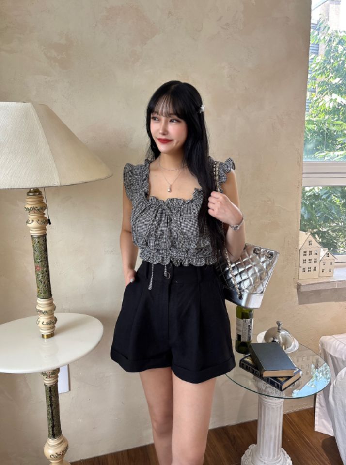 mars韓國直郵㊣女士新款職業25春夏真品推薦時尚襯衫蕾絲衫mars襯衫/蕾絲衫