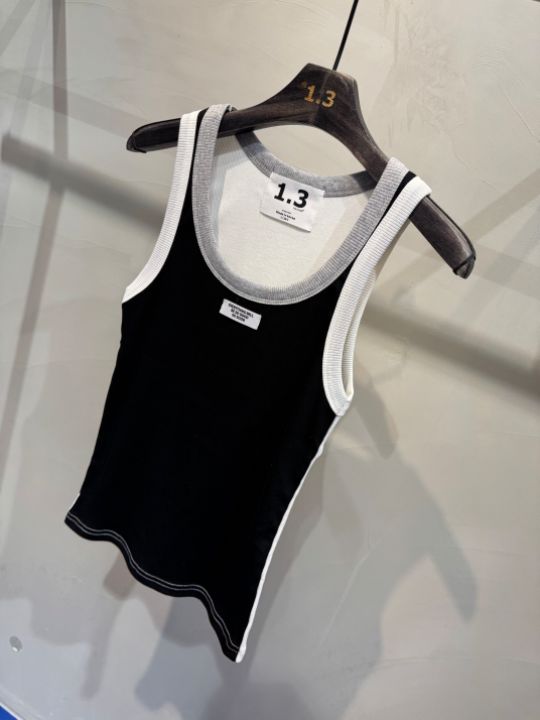 1.3東大門㊣實拍女士新品時尚25春夏休閑熱賣真品吊帶背心1.3吊帶/背心