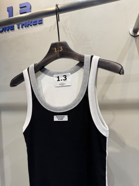 1.3東大門㊣實拍女士新品時尚25春夏休閑熱賣真品吊帶背心1.3吊帶/背心