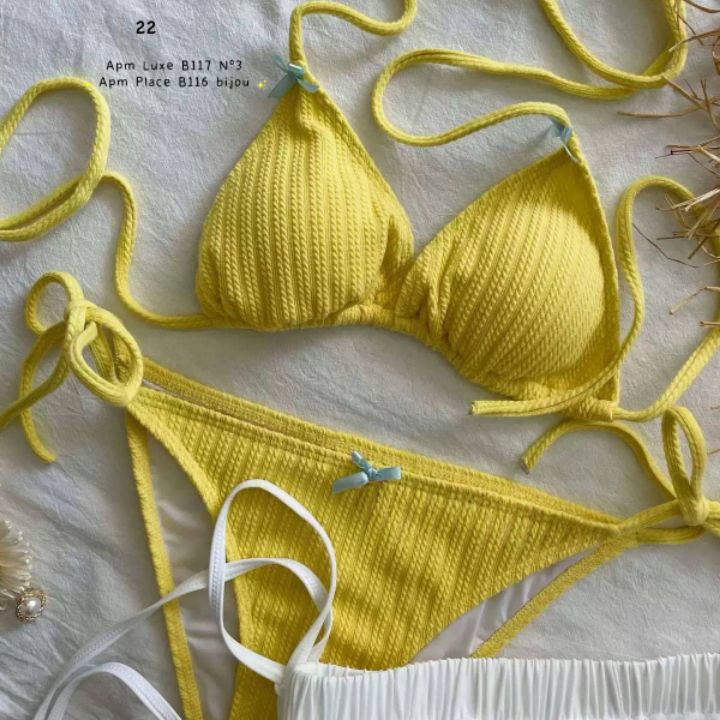 N3東大門㊣實拍女裝新品25春夏時尚熱賣真品休閑泳裝三件套N3泳裝