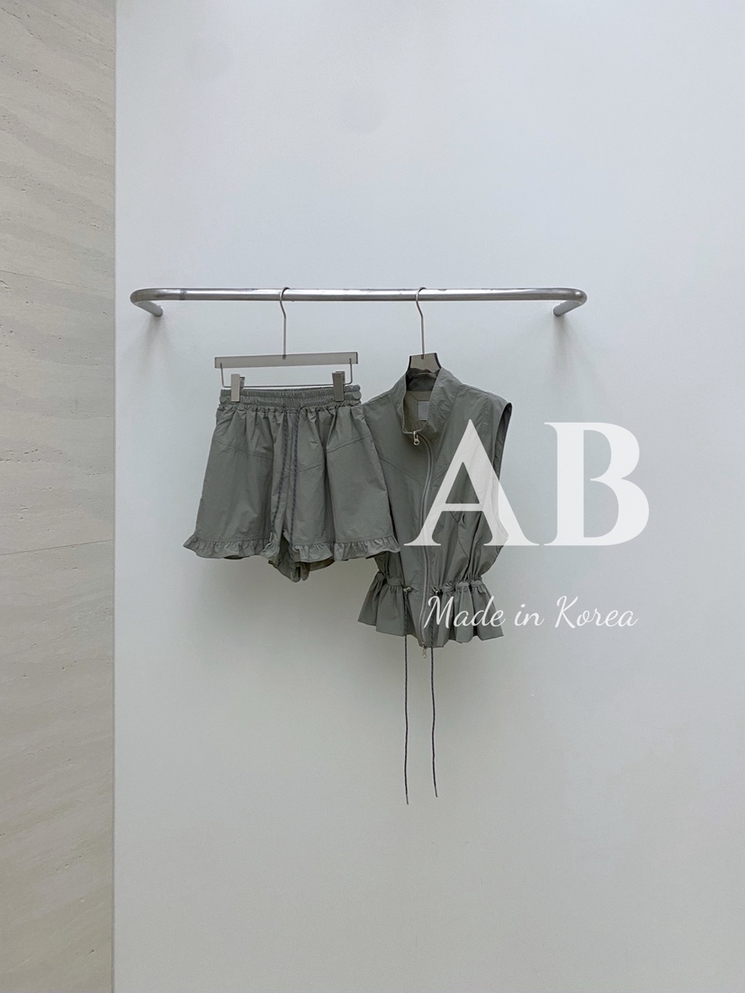 AB韓國代購㊣女裝新款人氣熱賣時尚推薦真品職業休閑25春夏短褲AB短褲