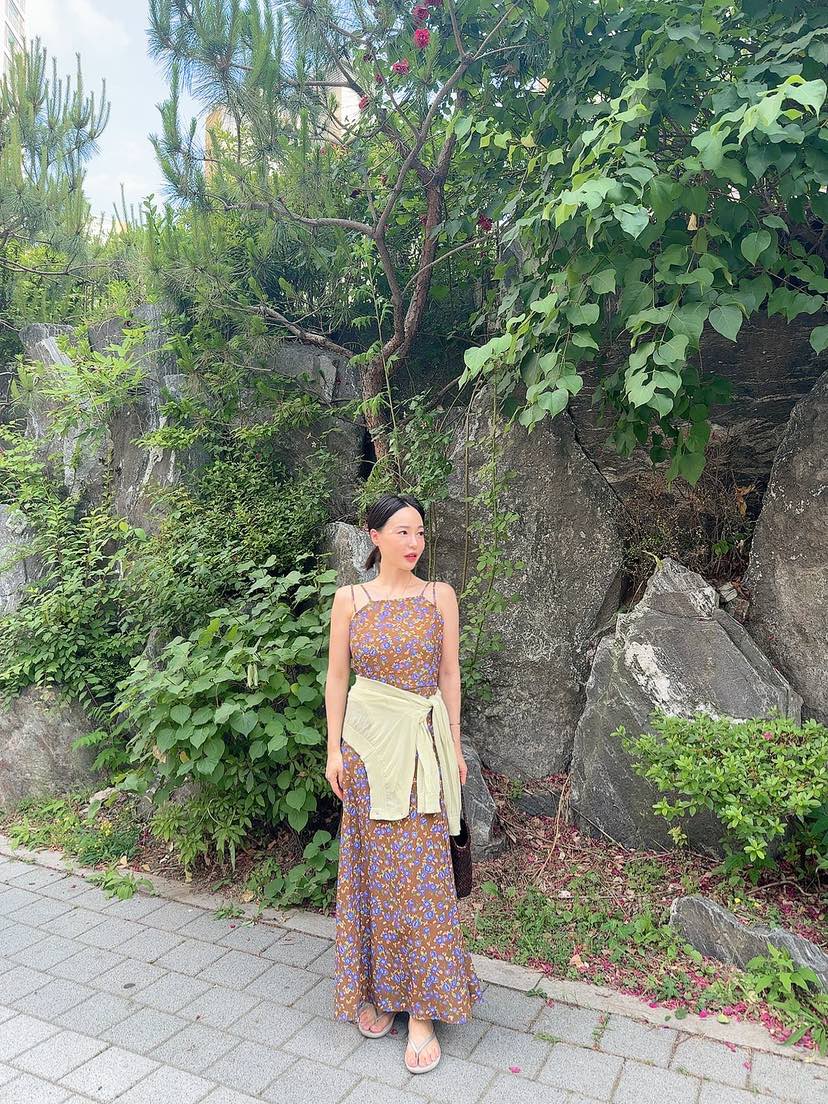 RIAH韓國直郵㊣女士新款人氣真品時尚職業25春夏休閑連衣裙RIAH連衣裙