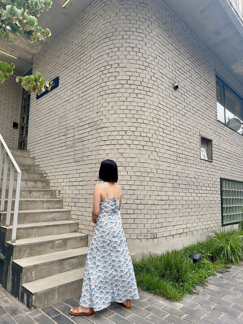 RIAH韓國直郵㊣女士新款人氣真品時尚職業25春夏休閑連衣裙RIAH連衣裙