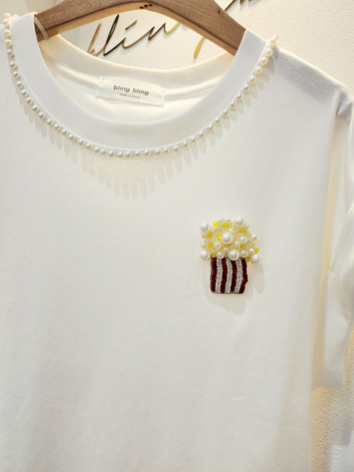 RICO東大門㊣代購女裝新款人氣推薦休閑真品熱賣時尚25春夏T恤bling bling/RICOT恤