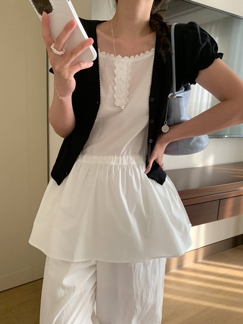 MELLOUNGE-멜라운지-T韓國代購㊣女裝新品25春夏推薦連衣裙MELLOUNGE-T連衣裙