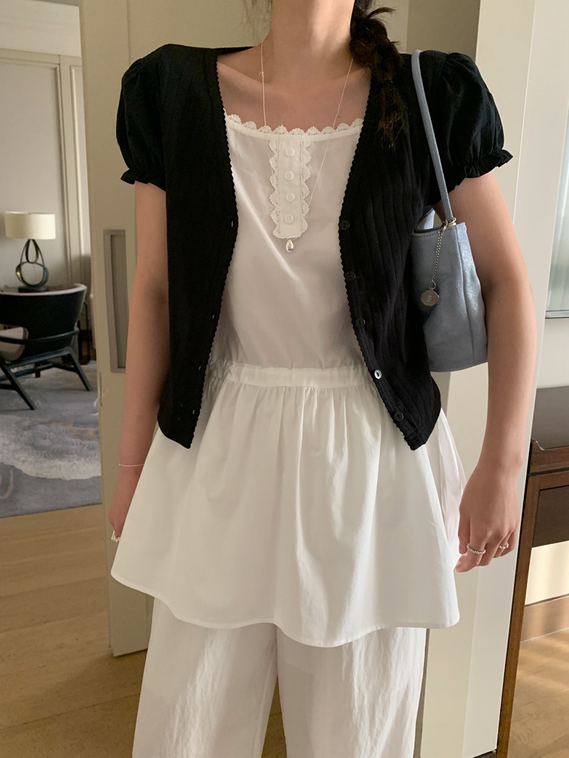 MELLOUNGE-멜라운지-T韓國代購㊣女裝新品25春夏推薦連衣裙MELLOUNGE-T連衣裙