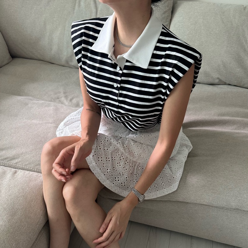 SOUIT韓國直郵㊣女裝新款25春夏推薦真品休閑時尚職業熱賣T恤SOUIT by mabel-LT恤