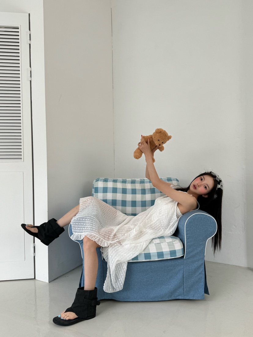 MAISONDEGLORY東大門㊣實拍女裝新品25春夏人氣真品休閑連衣裙MAISON DE GLORY連衣裙