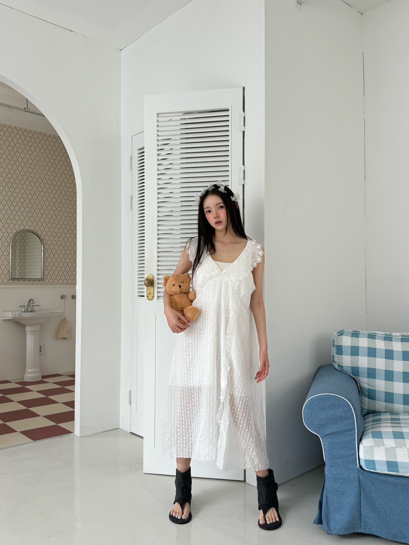 MAISONDEGLORY東大門㊣實拍女裝新品25春夏人氣真品休閑連衣裙MAISON DE GLORY連衣裙