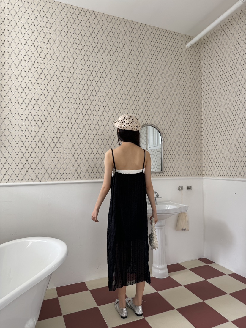 MAISONDEGLORY東大門㊣實拍女裝新品25春夏人氣真品休閑連衣裙MAISON DE GLORY連衣裙