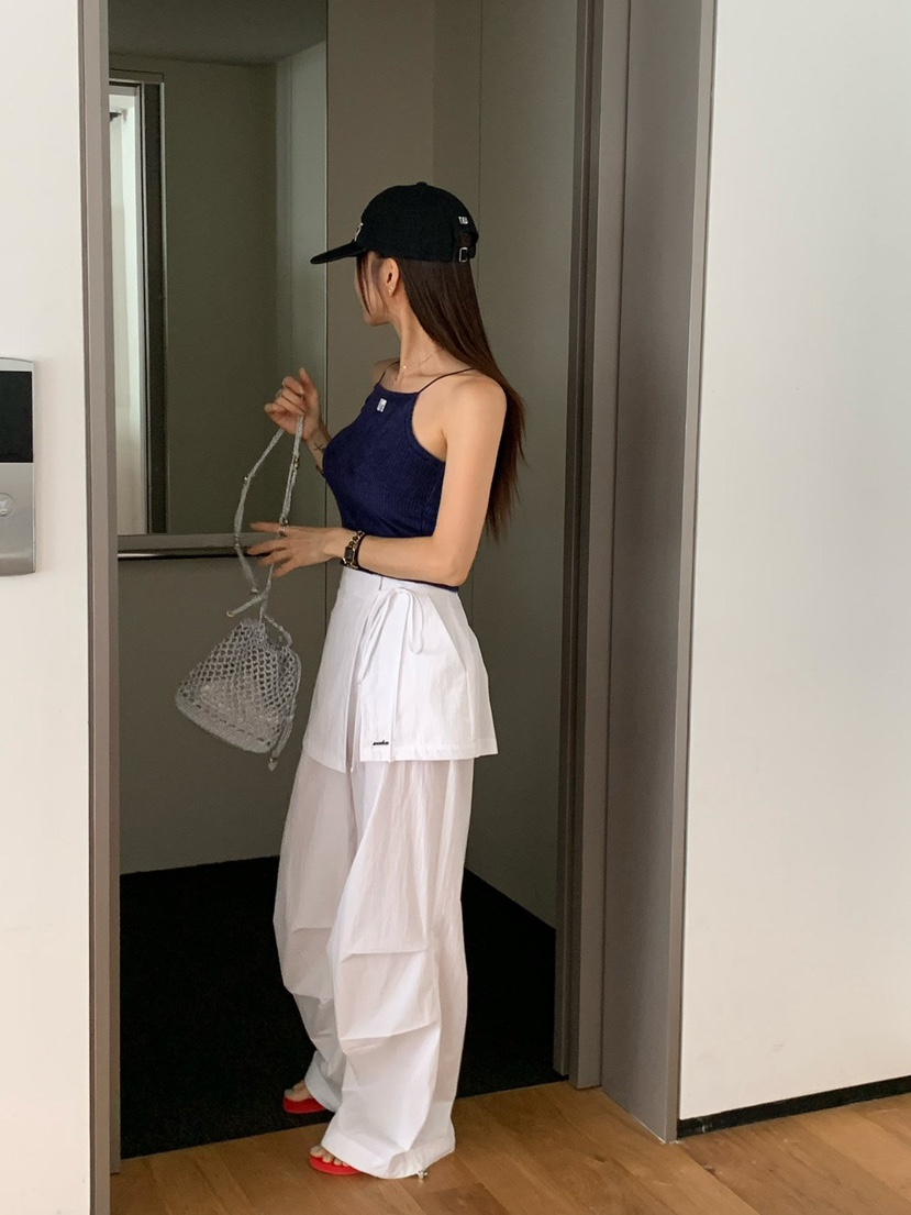 REVE CITE-L東大門㊣代購女士新款人氣25春夏休閑熱賣裙褲REVE CITE裙褲