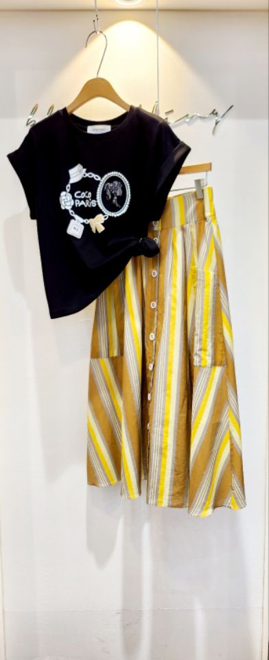 RICO韓國直郵㊣女士新款推薦真品職業熱賣時尚人氣25春夏長裙bling bling/RICO長裙