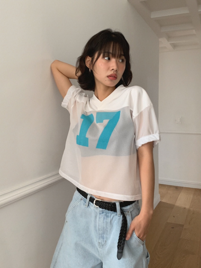 SLAT東大門㊣實拍女裝新品職業真品時尚25春夏人氣推薦休閑T恤SLATT恤