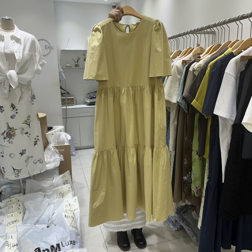 EN.U東大門㊣代購女士新品休閑時尚熱賣真品推薦職業連衣裙EN.U連衣裙圖色2