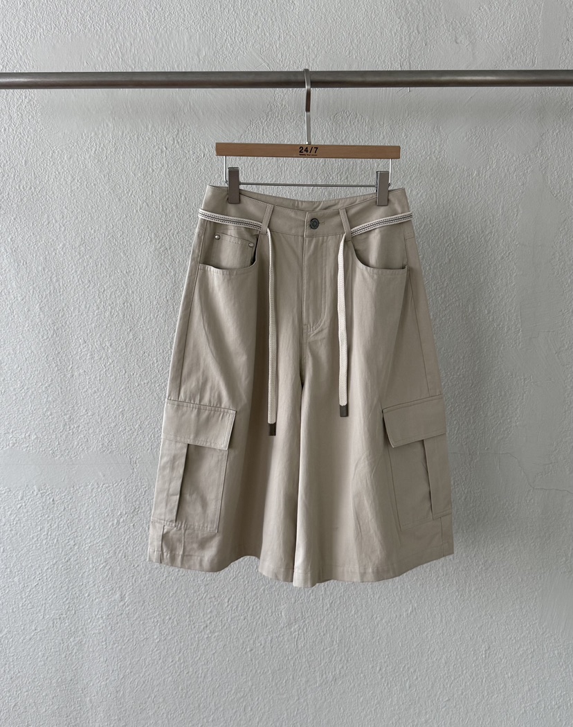 TWENTY FOUR SEVEN24-7東大門㊣代購女士新品25春夏短褲TEWNTY FOUR SEVEN24-7短褲圖色2