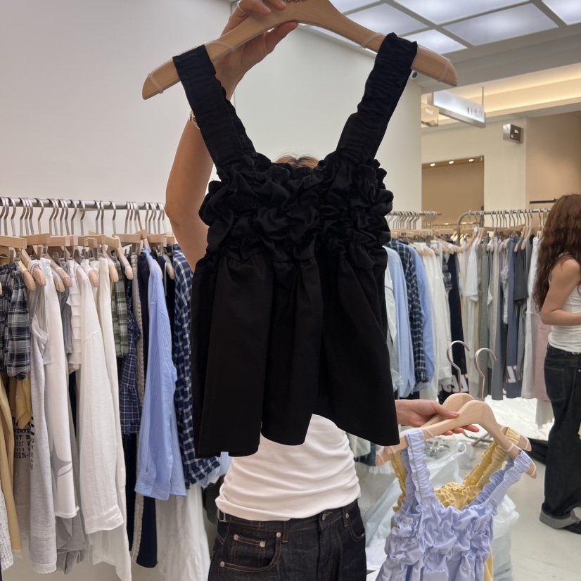 FLAUNT東大門㊣代購女士新款推薦人氣職業25春夏休閑吊帶背心FLAUNT吊帶/背心圖色3