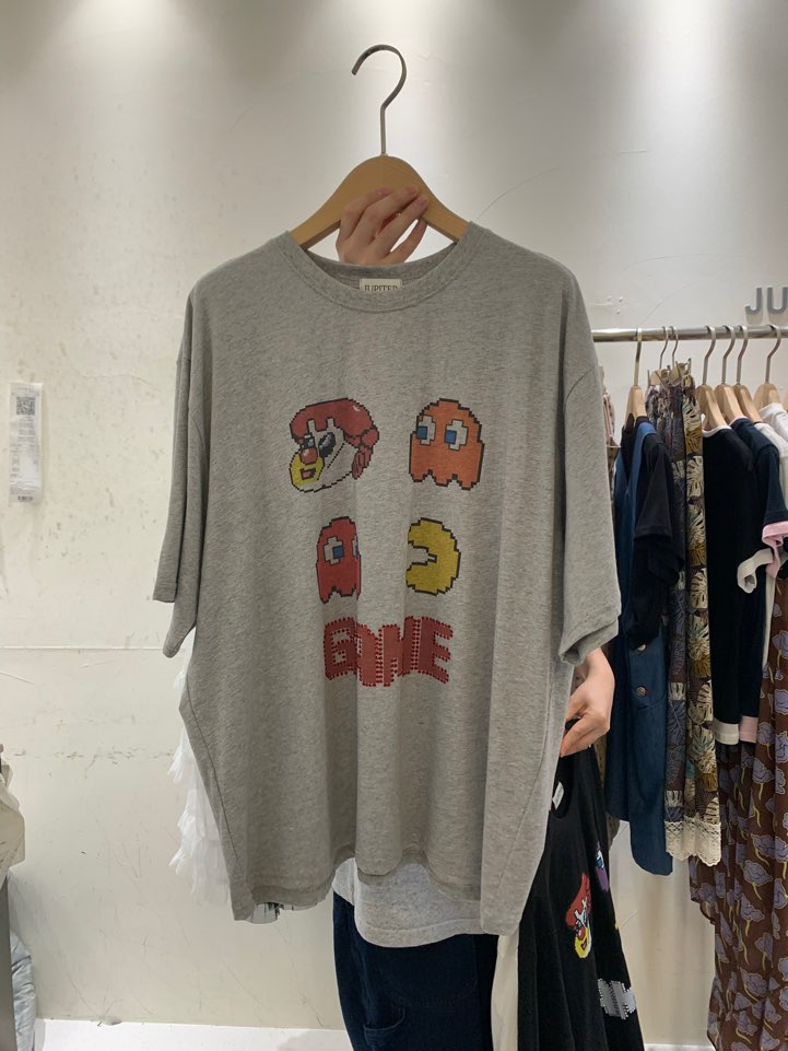 JUPITER韓國直郵㊣女裝新品25春夏熱賣休閑真品職業人氣T恤JUPITERT恤圖色2