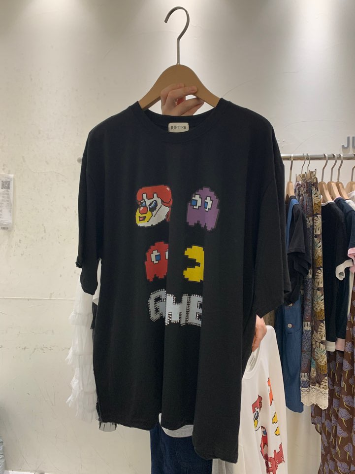 JUPITER韓國直郵㊣女裝新品25春夏熱賣休閑真品職業人氣T恤JUPITERT恤圖色3