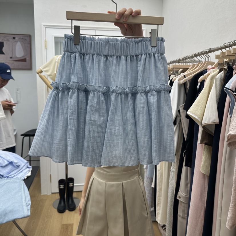 RE:FRESH-L東大門㊣實拍女裝新款25春夏時尚推薦真品職業短裙RE:FRESH短裙圖色2