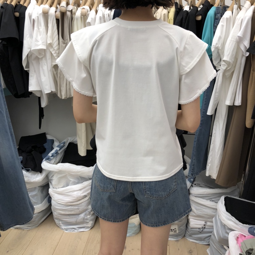 MOI-A韓國代購㊣女裝新款熱賣25春夏真品推薦時尚休閑職業T恤MOI-AT恤